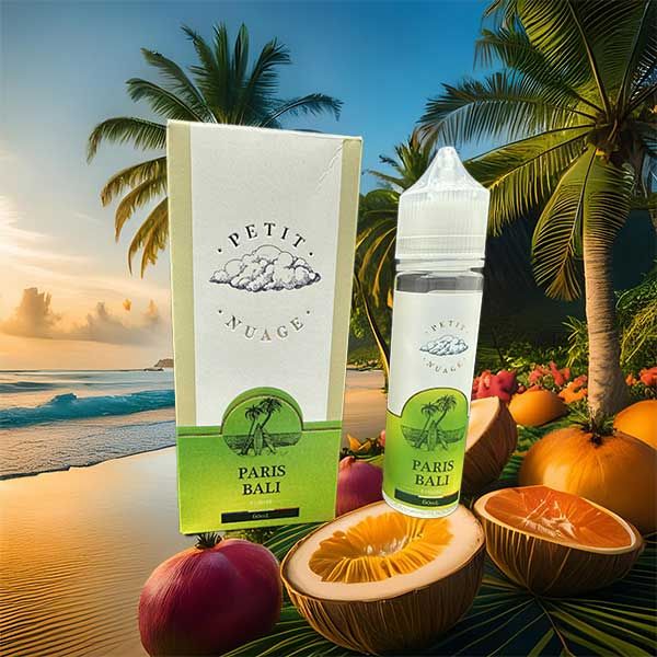E-liquide Paris - Bali 60 ml I Eliquide Petit Nuage I Roykin France I E-liquide Paris - Bali 60 ml I Eliquide Petit Nuage I Roykin France I