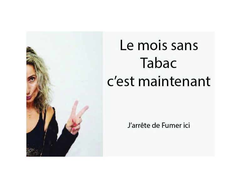 Le mois sans Tabac c'est maintenant !